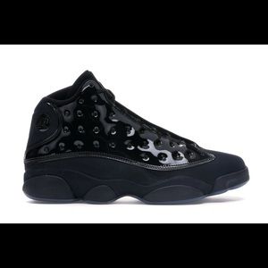 All black Jordan flint 13s